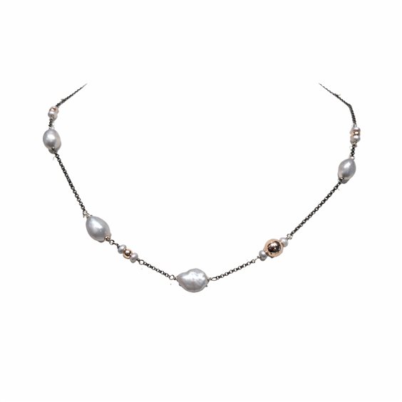 Collier Lelune Femme LELUNE GLAMOUR in Argent LGNK450.1 - LGNK450.1